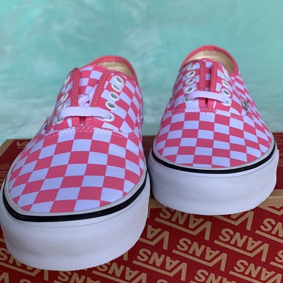 VANS AUTHENTIC CHECKERBOARD PINKLMND/TRWHT WMNS - Picture 12 of 16